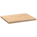 Encimera de cocina rectangular madera maciza roble