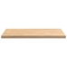 Encimera de cocina rectangular madera maciza roble