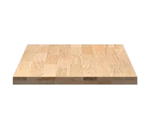 Encimera de cocina rectangular madera maciza roble