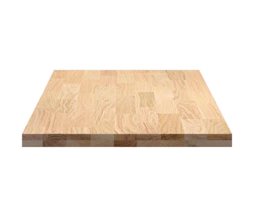 Encimera de cocina rectangular madera maciza roble