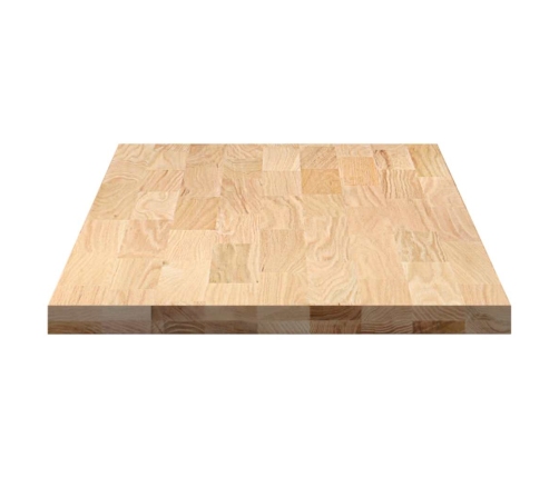 Encimera de cocina rectangular madera maciza roble