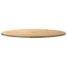 Tablero de mesa ovalado madera maciza de roble 100x50x2 cm