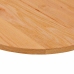 Tablero de mesa ovalado madera maciza de roble 80x40x2 cm