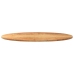 Tablero de mesa ovalado madera maciza de roble 100x50x2 cm
