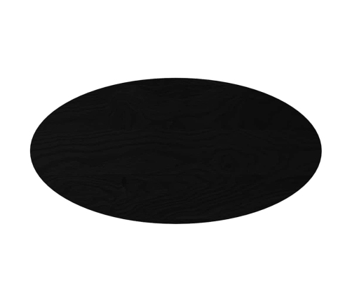 Tablero de mesa ovalado madera maciza de roble 100x50x2 cm