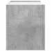 vidaXL Mesita de noche de pared 2 uds color gris hormigón 45x30x35 cm