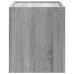 Mesitas de noche de pared 2 uds gris Sonoma 45x30x35 cm