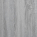 Mesitas de noche de pared 2 uds gris Sonoma 45x30x35 cm