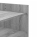 Mesa de centro de madera de ingeniería gris Sonoma 80x50x50 cm