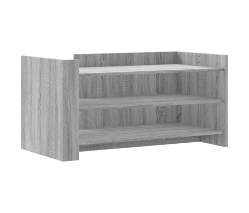 Mesa de centro madera de ingeniería gris Sonoma 100x50x50 cm