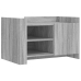 vidaXL Mesa de centro de madera de ingeniería gris Sonoma 80x50x50 cm