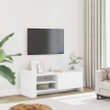 Mueble para TV madera contrachapada blanco 100x35x40 cm