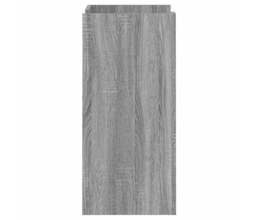 Aparador madera de ingeniería gris Sonoma 45x35x75 cm