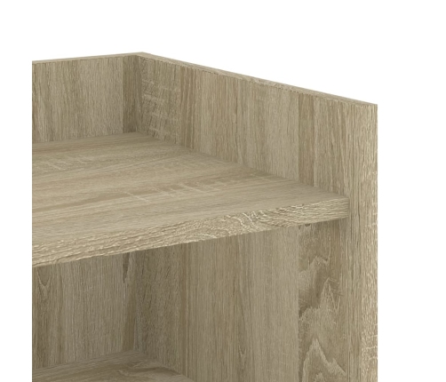 Aparador de madera de ingeniería roble Sonoma 73,5x35x75 cm