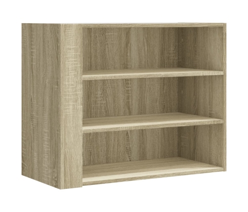 Armario de pared madera de ingeniería roble Sonoma 75x35x60 cm