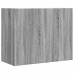 Armario de pared madera de ingeniería gris Sonoma 75x35x60 cm