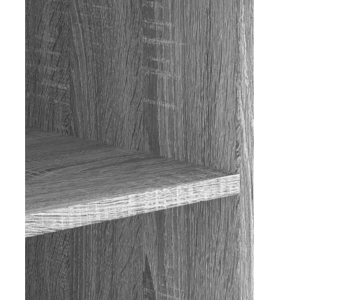 Armario de pared madera de ingeniería gris Sonoma 75x35x60 cm