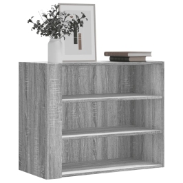 Armario de pared madera de ingeniería gris Sonoma 75x35x60 cm