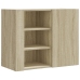 Armario de pared madera de ingeniería roble Sonoma 75x35x60 cm