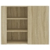 Armario de pared madera de ingeniería roble Sonoma 75x35x60 cm