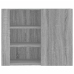 Armario de pared madera de ingeniería gris Sonoma 75x35x60 cm