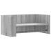 Estante de pared madera ingeniería gris Sonoma 70,5x35x30,5 cm