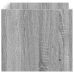 Estante de pared madera ingeniería gris Sonoma 70,5x35x30,5 cm