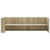 Estante de pared madera ingeniería roble Sonoma 100x35x30,5 cm