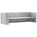 Estante de pared madera ingeniería gris hormigón 100x35x30,5 cm