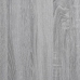 Estante de pared madera ingeniería gris Sonoma 100x35x30,5 cm