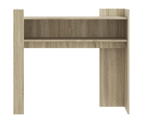 Mesa consola de madera de ingeniería roble Sonoma 100x35x90 cm