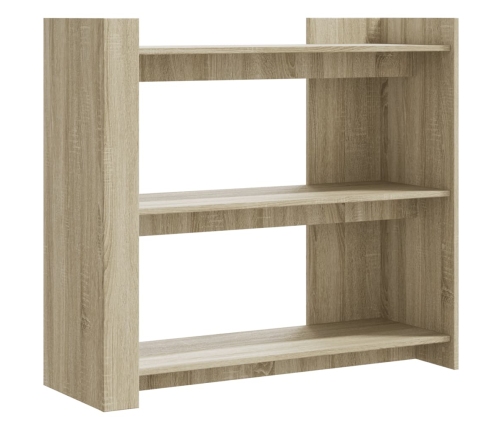 Mesa consola de madera de ingeniería roble Sonoma 100x35x90 cm