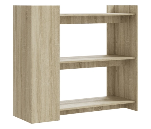 Mesa consola de madera de ingeniería roble Sonoma 100x35x90 cm