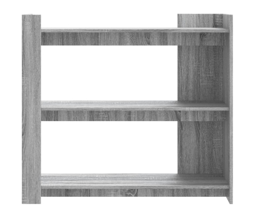 Mesa consola de madera de ingeniería gris Sonoma 100x35x90 cm