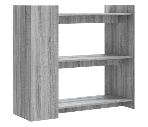 Mesa consola de madera de ingeniería gris Sonoma 100x35x90 cm