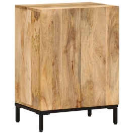 Aparador de madera maciza de mango 53x35x72 cm