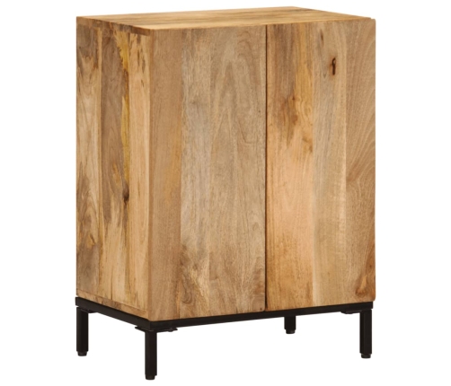 Aparador de madera maciza de mango 53x35x72 cm