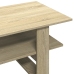 Mesa de centro madera de ingeniería roble Sonoma 102x55x42 cm