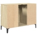 Armario de lavabo madera contrachapada roble Sonoma 80x33x60 cm