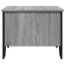 Mesa de centro madera contrachapada gris Sonoma 75x51x40 cm