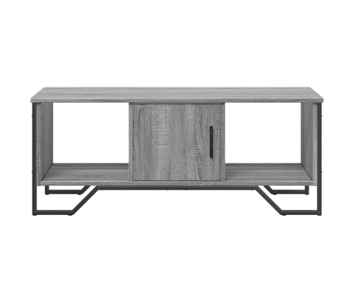 Mesa de centro madera de ingeniería gris Sonoma 100x51x40 cm