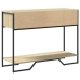 Mesa consola madera de ingeniería roble Sonoma 100x35x74,5 cm