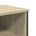 Mesa consola madera de ingeniería roble Sonoma 100x35x74,5 cm