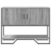 Mesa consola madera de ingeniería gris Sonoma 100x35x74,5 cm