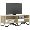 Mueble de TV madera de ingeniería roble Sonoma 122x34x41 cm