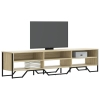 Mueble de TV madera de ingeniería roble Sonoma 180x34x41 cm