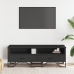 Mueble de TV madera de ingeniería negro 122x34x41 cm