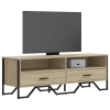 Mueble de TV madera de ingeniería roble Sonoma 122x34x41 cm