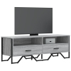 Mueble de TV madera de ingeniería gris sonoma 122x34x41 cm