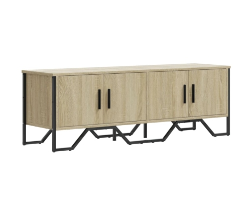 Mueble de TV madera de ingeniería roble Sonoma 122x34x41 cm